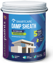 Asian Paints SmartCare Damp Sheath Exterior Advanced Waterproofing Primer, 20L - BUILDRUN