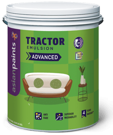Asian Paints Tractor Emulsion Advanced,Base White - BUILDRUN